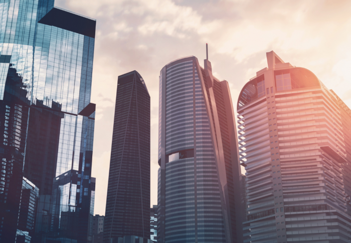 city skyscrapers